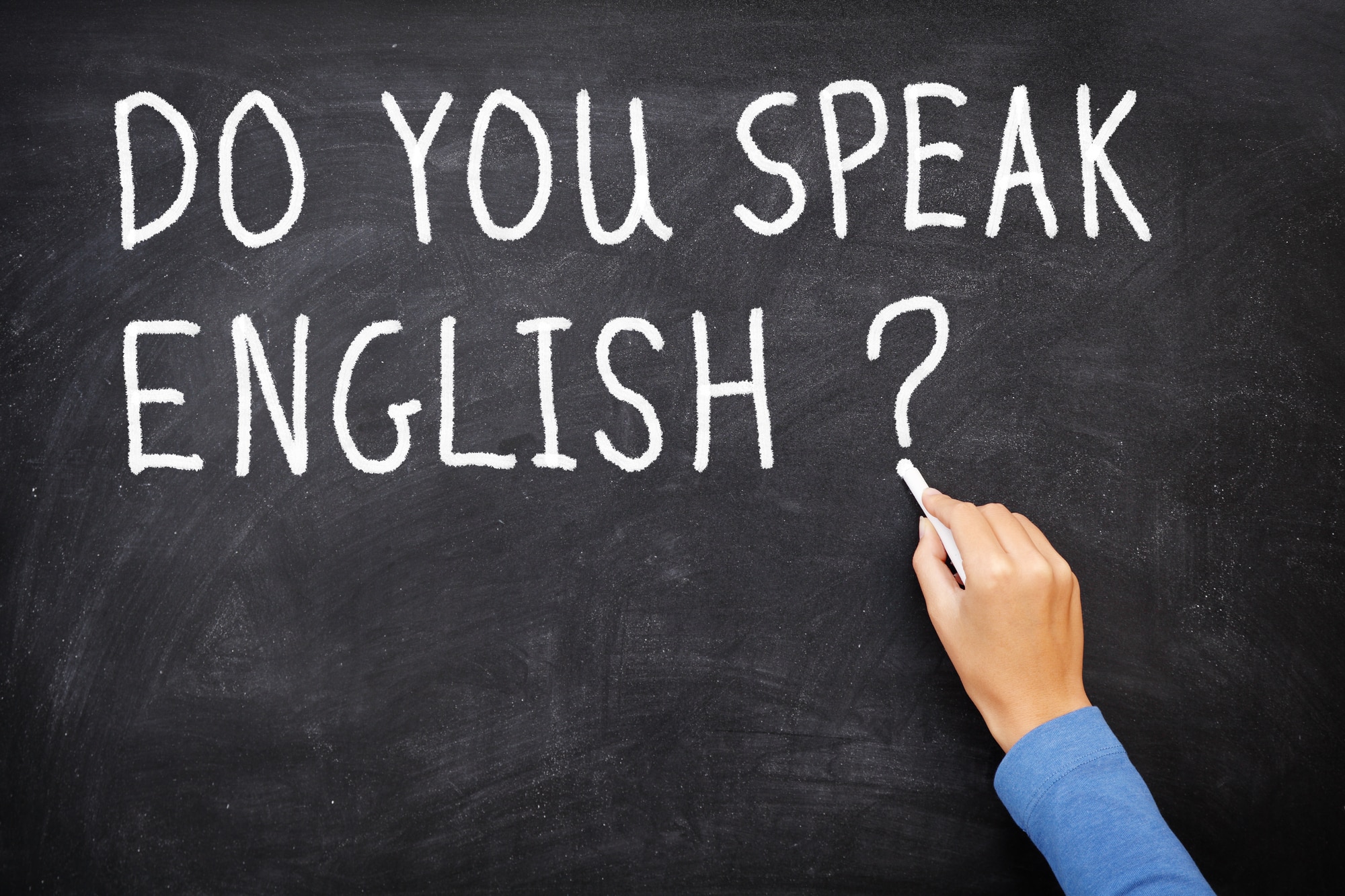 Do you speak English? (nǐ huì shuō yīng yǔ ma?) 你会说英语吗?